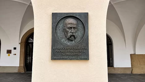Pamětní deska Tomáše G. Masaryka